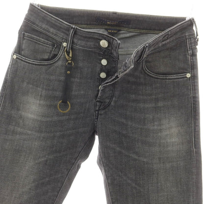 【新品】インコテックス ブルーディヴィジョン INCOTEX BLUE DIVISION ストレッチ タイトテーパードデニムパンツ ダークグレー【 30 】【 状態ランクN 】【 メンズ 】