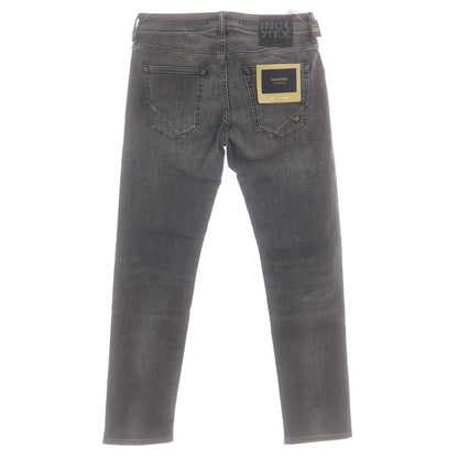 【新品】インコテックス ブルーディヴィジョン INCOTEX BLUE DIVISION ストレッチ タイトテーパードデニムパンツ ダークグレー【 30 】【 状態ランクN 】【 メンズ 】