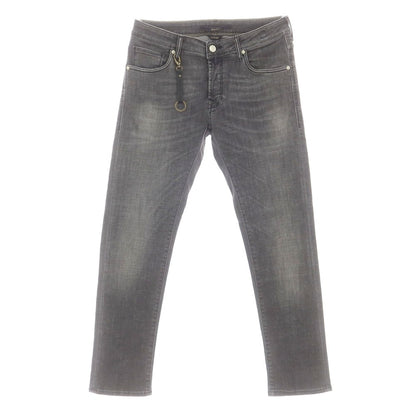 【新品】インコテックス ブルーディヴィジョン INCOTEX BLUE DIVISION ストレッチ タイトテーパードデニムパンツ ダークグレー【 31 】【 状態ランクN 】【 メンズ 】