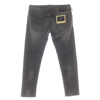 【新品】インコテックス ブルーディヴィジョン INCOTEX BLUE DIVISION ストレッチ タイトテーパードデニムパンツ ダークグレー【 34 】【 状態ランクN 】【 メンズ 】