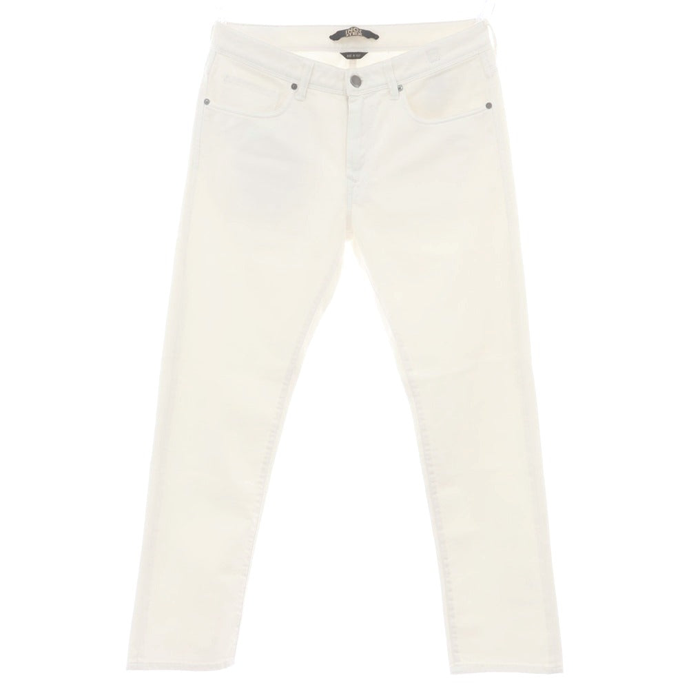 【新品アウトレット】インコテックス ブルーディヴィジョン INCOTEX BLUE DIVISION ストレッチ タイトテーパードデニムパンツ オフホワイト【 33 】【 状態ランクN- 】【 メンズ 】