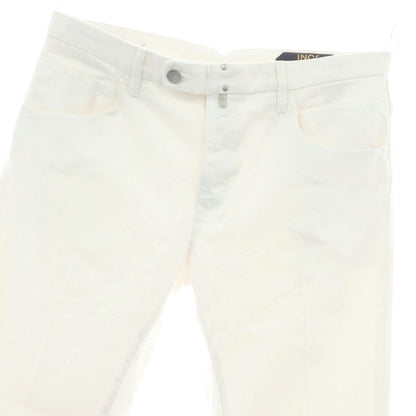 【新品】インコテックス ブルーディヴィジョン INCOTEX BLUE DIVISION TAILOR MADE ストレッチ タイトテーパードデニムパンツ オフホワイト【 33 】【 状態ランクN 】【 メンズ 】