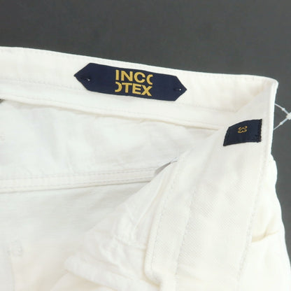 【新品】インコテックス ブルーディヴィジョン INCOTEX BLUE DIVISION TAILOR MADE ストレッチ タイトテーパードデニムパンツ オフホワイト【 33 】【 状態ランクN 】【 メンズ 】