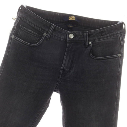 【新品】インコテックス ブルーディヴィジョン INCOTEX BLUE DIVISION ストレッチ タイトテーパードデニムパンツ ブラック（チャコールグレー）【 31 】【 状態ランクN 】【 メンズ 】