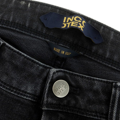 【新品】インコテックス ブルーディヴィジョン INCOTEX BLUE DIVISION ストレッチ タイトテーパードデニムパンツ ブラック（チャコールグレー）【 31 】【 状態ランクN 】【 メンズ 】