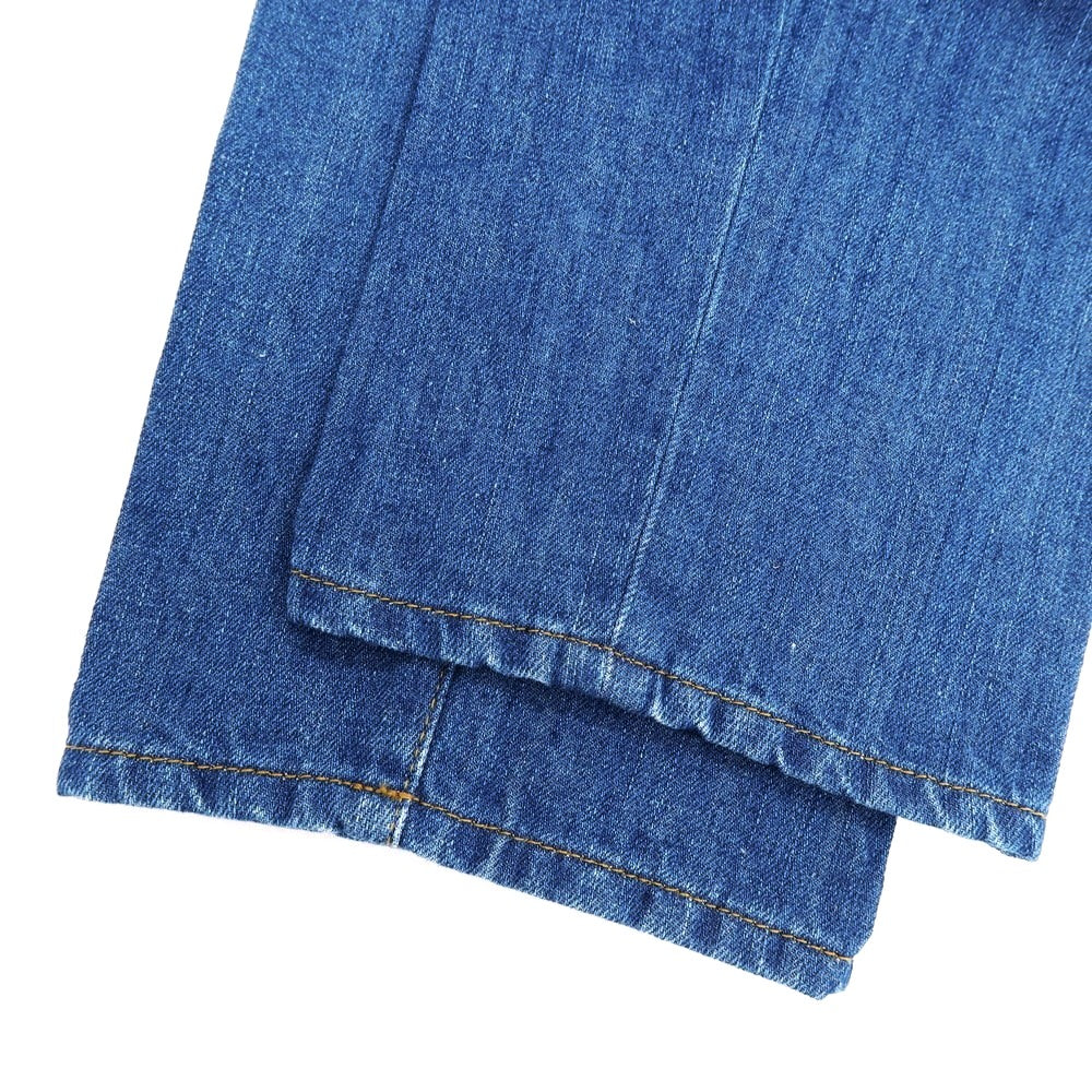 【新品アウトレット】インコテックス ブルーディヴィジョン INCOTEX BLUE DIVISION コットンリネン デニムパンツ ジーンズ ブルー【 33 】【 状態ランクN- 】【 メンズ 】