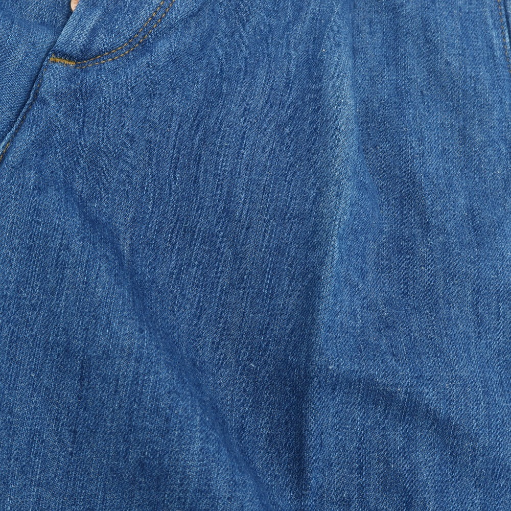 【新品アウトレット】インコテックス ブルーディヴィジョン INCOTEX BLUE DIVISION コットンリネン デニムパンツ ジーンズ ブルー【 33 】【 状態ランクN- 】【 メンズ 】