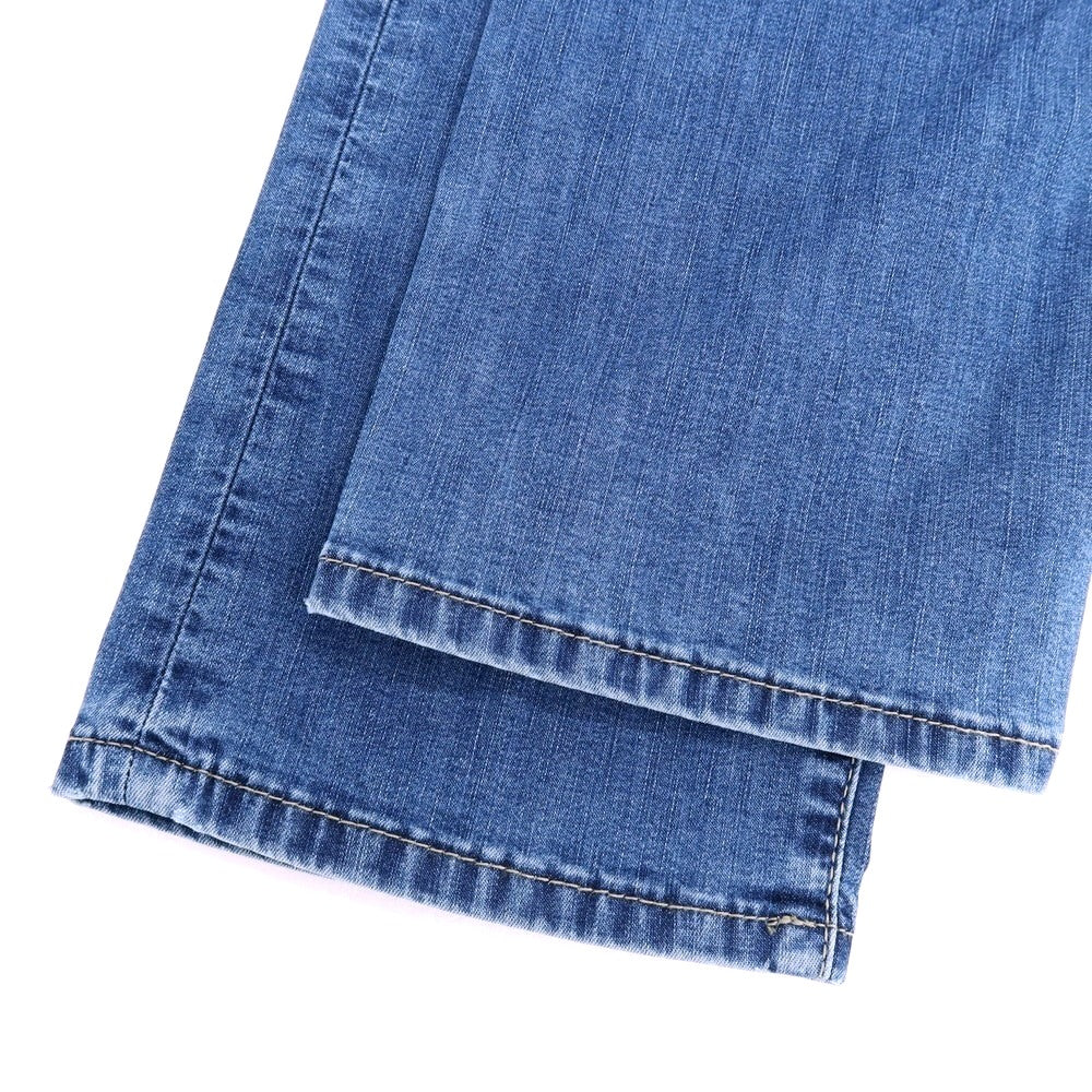 【新品】インコテックス ブルーディヴィジョン INCOTEX BLUE DIVISION ストレッチ コットンレーヨンポリエステル デニムパンツ ジーンズ ブルー【サイズ33】【 状態ランクN 】【 メンズ 】 [DPD]