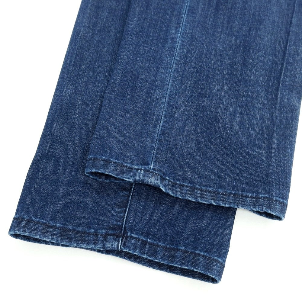 【新品】インコテックス ブルーディヴィジョン INCOTEX BLUE DIVISION ストレッチ コットンレーヨンポリエステル デニムパンツ ジーンズ ネイビー【サイズ33】【 状態ランクN 】【 メンズ 】 [DPD]