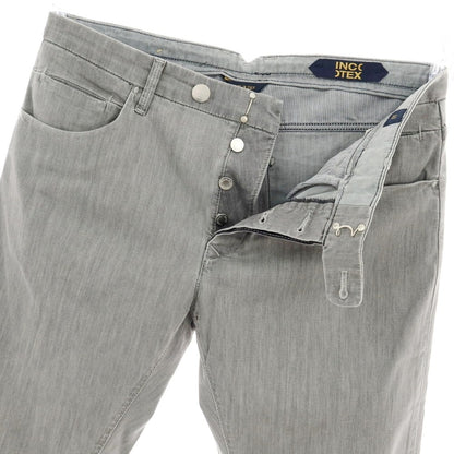 【新品アウトレット】インコテックス ブルーディヴィジョン INCOTEX BLUE DIVISION ストレッチ コットンレーヨンポリエステル デニムパンツ ジーンズ ライトグレー【 33 】【 状態ランクN- 】【 メンズ 】