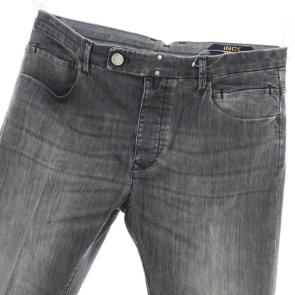 【新品】インコテックス ブルーディヴィジョン INCOTEX BLUE DIVISION ストレッチ コットンレーヨンポリエステル デニムパンツ ジーンズ グレー【 33 】【 状態ランクN 】【 メンズ 】