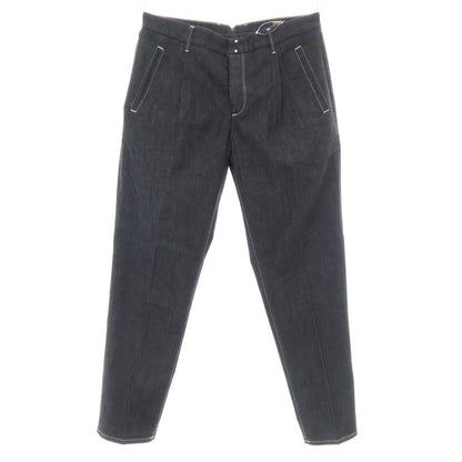 【新品】インコテックス ブルーディヴィジョン INCOTEX BLUE DIVISION ストレッチ コットンレーヨンポリエステル デニムパンツ ジーンズ ブラック【 33 】【 状態ランクN 】【 メンズ 】