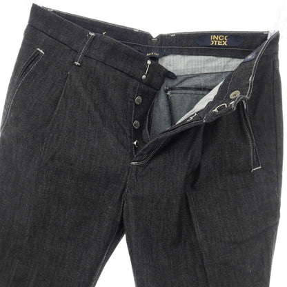【新品】インコテックス ブルーディヴィジョン INCOTEX BLUE DIVISION ストレッチ コットンレーヨンポリエステル デニムパンツ ジーンズ ブラック【 33 】【 状態ランクN 】【 メンズ 】