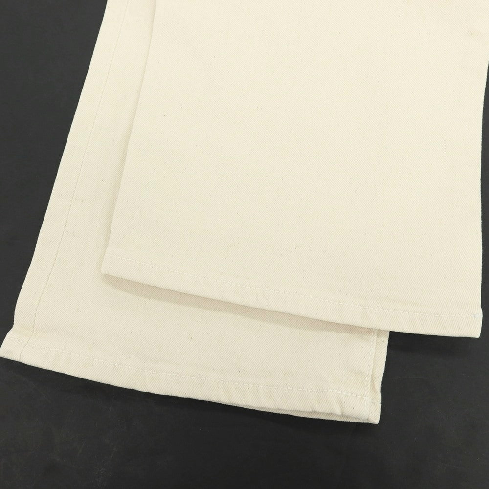 【新品】インコテックス ブルーディヴィジョン INCOTEX BLUE DIVISION ストレッチ コットン 5ポケットパンツ アイボリー【 33 】【 状態ランクN 】【 メンズ 】