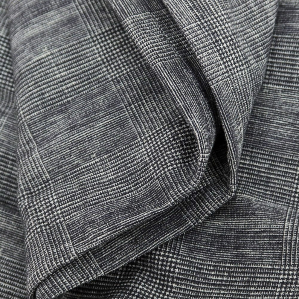 【新品】インコテックス ブルーディヴィジョン INCOTEX BLUE DIVISION ストレッチ コットン グレンチェック 5ポケットパンツ ブラックxホワイト【 34 】【 状態ランクN 】【 メンズ 】