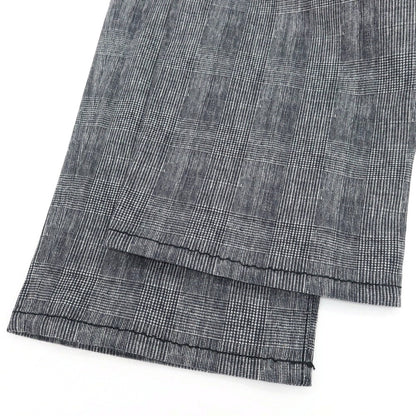 【新品】インコテックス ブルーディヴィジョン INCOTEX BLUE DIVISION ストレッチ コットン グレンチェック 5ポケットパンツ ブラックxホワイト【 34 】【 状態ランクN 】【 メンズ 】
