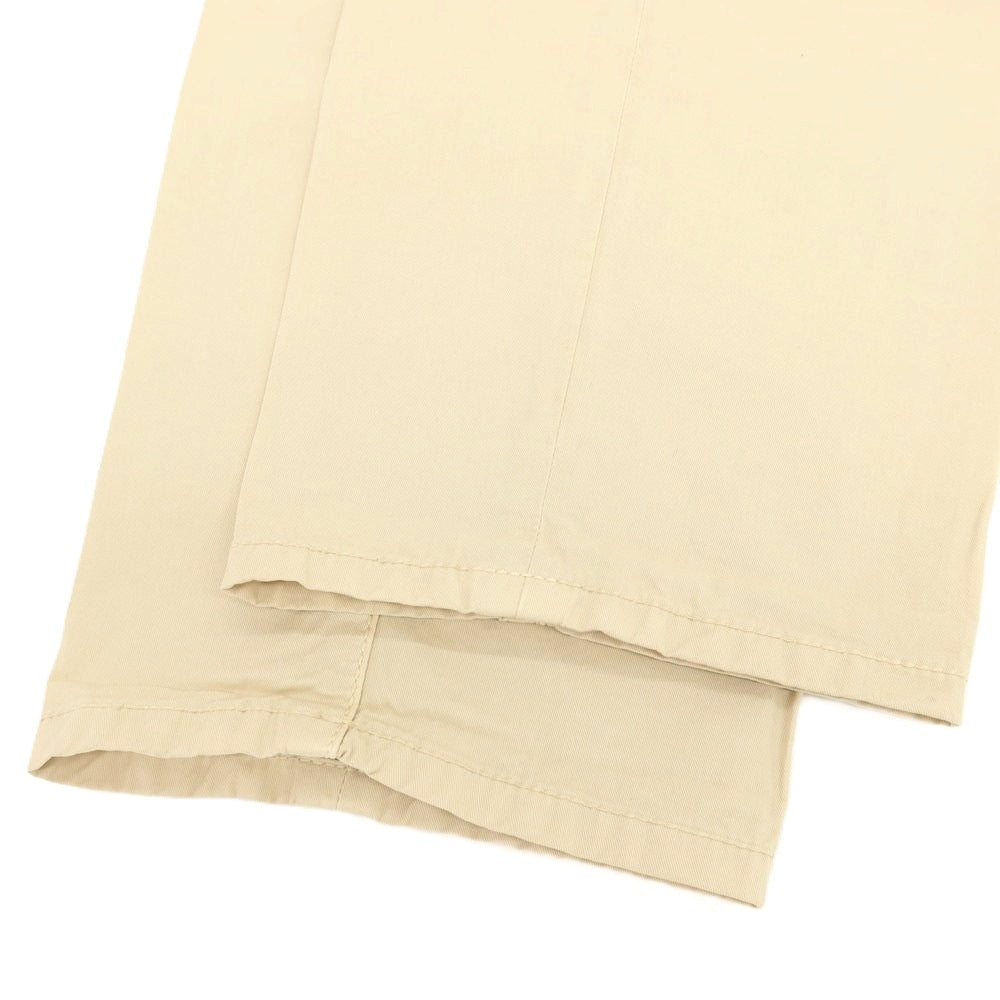 【新品】インコテックス ブルーディヴィジョン INCOTEX BLUE DIVISION ストレッチ コットン カジュアルスラックスパンツ ベージュ【 33 】【 状態ランクN 】【 メンズ 】