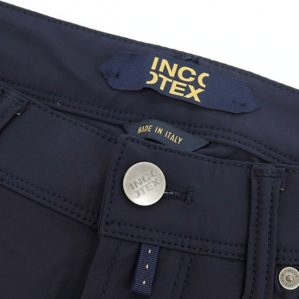 【新品】インコテックス ブルーディヴィジョン INCOTEX BLUE DIVISION ストレッチ ナイロン 5ポケットパンツ ネイビー【サイズ33】【 状態ランクN 】【 メンズ 】 [EPD]
