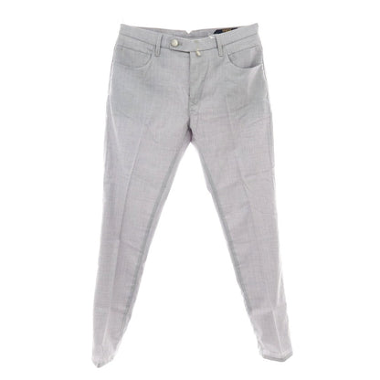 【新品】インコテックス ブルーディヴィジョン INCOTEX BLUE DIVISION ストレッチ ウール カジュアルスラックスパンツ ライトグレー【 33 】【 状態ランクN 】【 メンズ 】