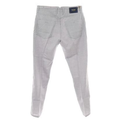 【新品】インコテックス ブルーディヴィジョン INCOTEX BLUE DIVISION ストレッチ ウール カジュアルスラックスパンツ ライトグレー【 33 】【 状態ランクN 】【 メンズ 】