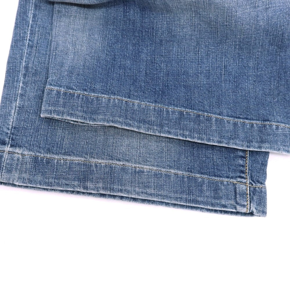 【新品】インコテックス ブルーディヴィジョン INCOTEX BLUE DIVISION ストレッチ コットン デニム ショートパンツ ジーンズ ブルー【サイズ33】【 状態ランクN 】【 メンズ 】 [EPD]
