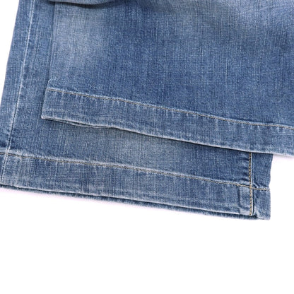 【新品】インコテックス ブルーディヴィジョン INCOTEX BLUE DIVISION ストレッチ コットン デニム ショートパンツ ジーンズ ブルー【サイズ33】【 状態ランクN 】【 メンズ 】 [EPD]