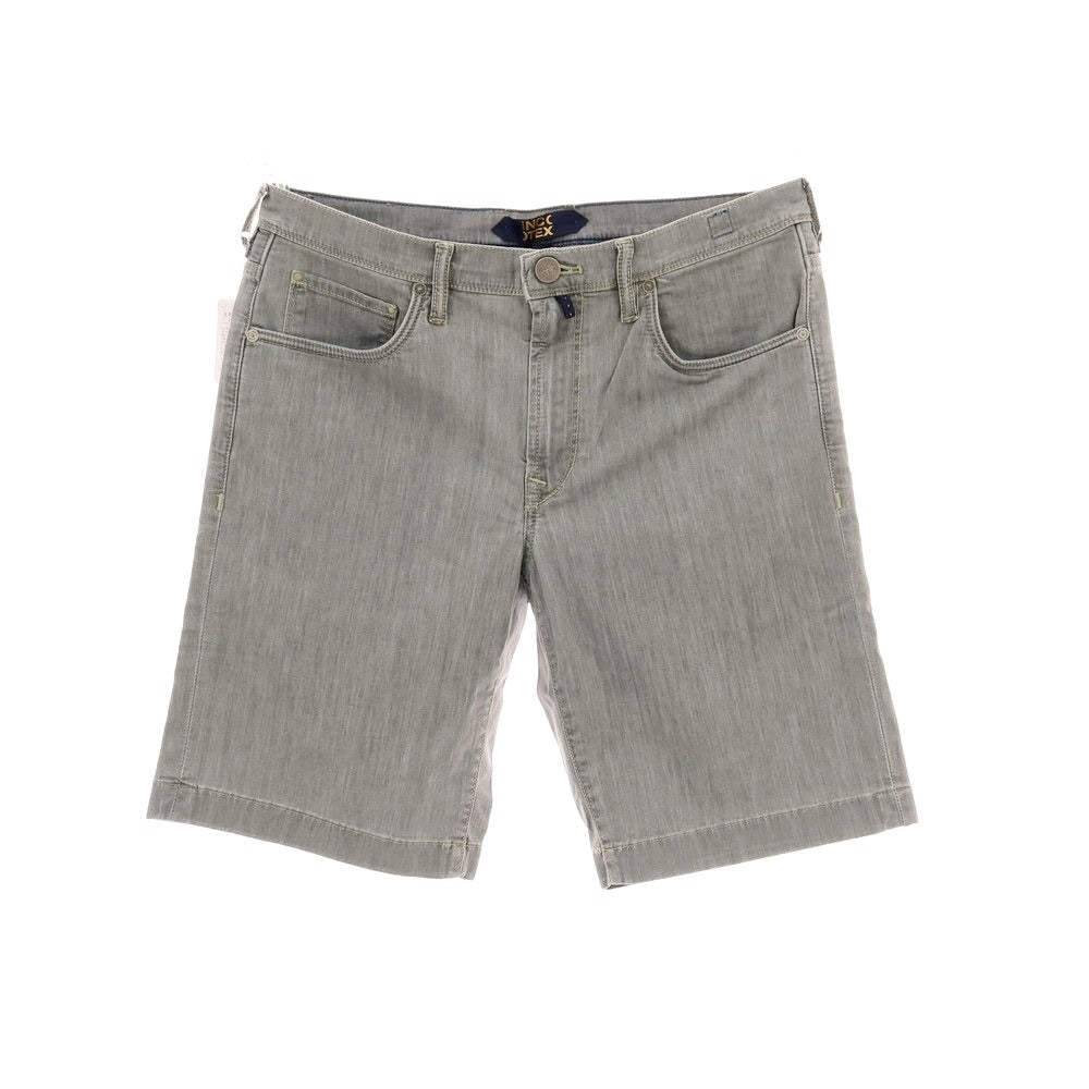 【新品】インコテックス ブルーディヴィジョン INCOTEX BLUE DIVISION ストレッチ コットンレーヨンポリエステル ショートパンツ ライトグレー【 33 】【 状態ランクN 】【 メンズ 】