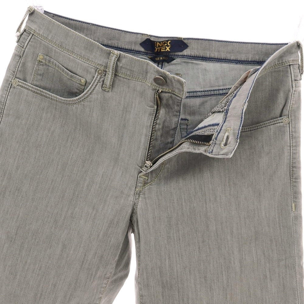 【新品】インコテックス ブルーディヴィジョン INCOTEX BLUE DIVISION ストレッチ コットンレーヨンポリエステル ショートパンツ ライトグレー【 33 】【 状態ランクN 】【 メンズ 】