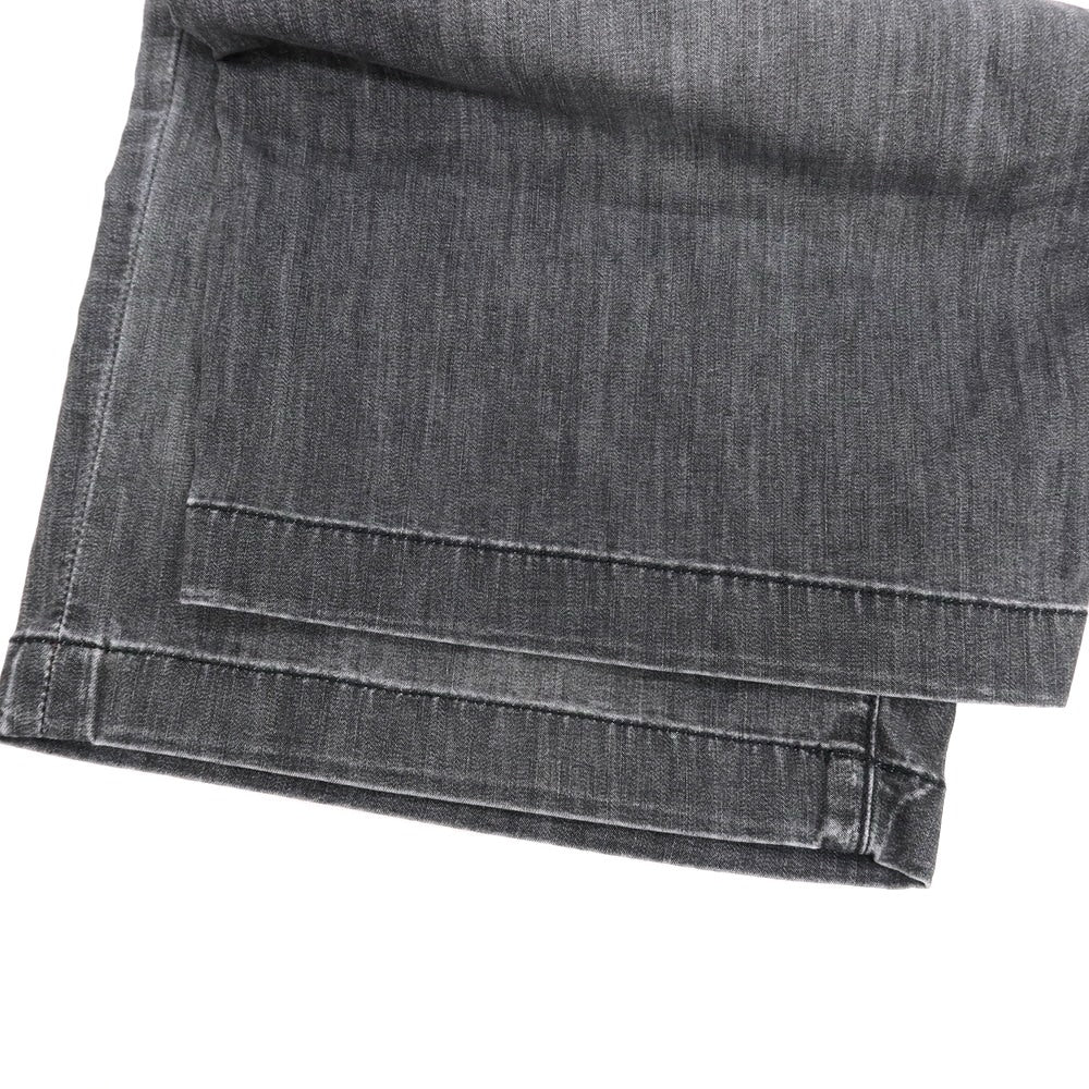 【新品】インコテックス ブルーディヴィジョン INCOTEX BLUE DIVISION ストレッチ コットンレーヨンポリエステル デニム ショートパンツ ジーンズ グレー【 33 】【 状態ランクN 】【 メンズ 】