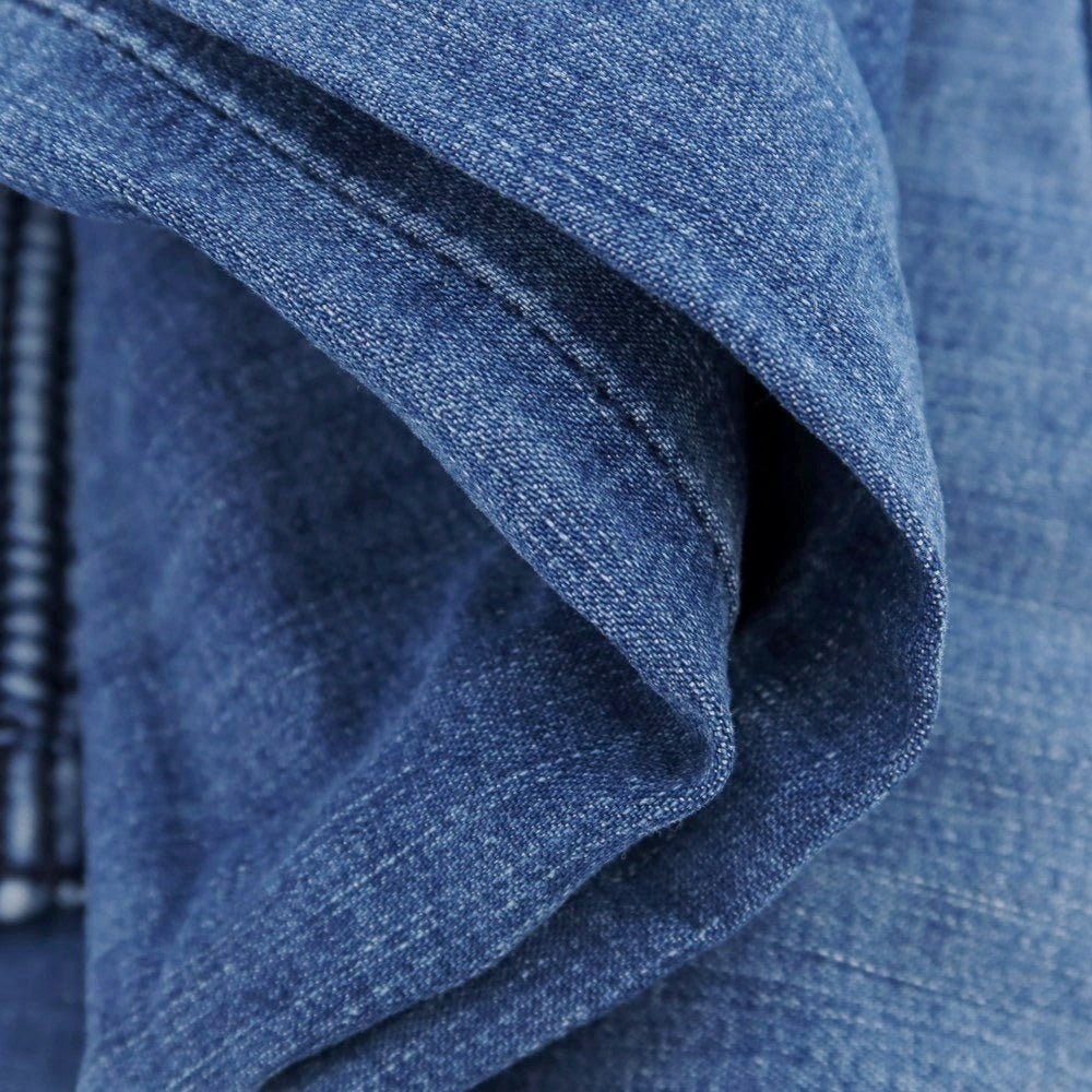 【新品】インコテックス ブルーディヴィジョン INCOTEX BLUE DIVISION ストレッチ コットンレーヨンポリエステル デニム ショートパンツ ジーンズ ブルー【 33 】【 状態ランクN 】【 メンズ 】