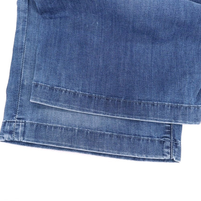 【新品】インコテックス ブルーディヴィジョン INCOTEX BLUE DIVISION ストレッチ コットンレーヨンポリエステル デニム ショートパンツ ジーンズ ブルー【 33 】【 状態ランクN 】【 メンズ 】