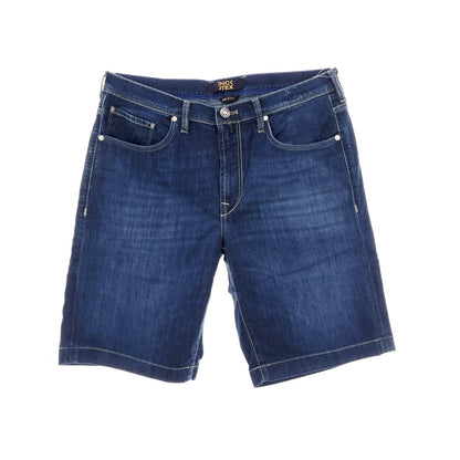 【新品】インコテックス ブルーディヴィジョン INCOTEX BLUE DIVISION ストレッチ コットンレーヨンポリエステル デニム ショートパンツ ジーンズ ネイビー【 33 】【 状態ランクN 】【 メンズ 】