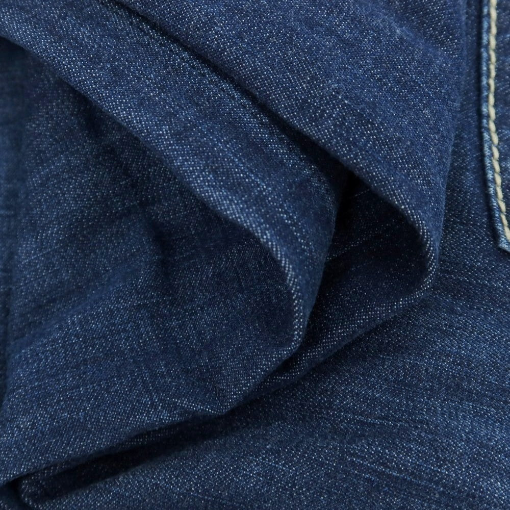 【新品】インコテックス ブルーディヴィジョン INCOTEX BLUE DIVISION ストレッチ コットンレーヨンポリエステル デニム ショートパンツ ジーンズ ネイビー【サイズ33】【 状態ランクN 】【 メンズ 】 [EPD]