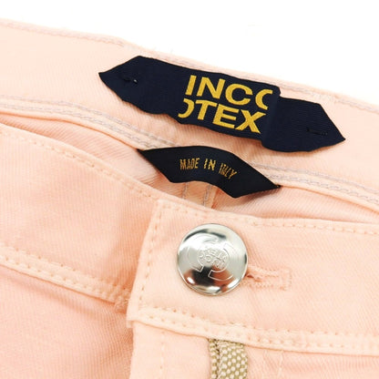 【新品】インコテックス ブルーディヴィジョン INCOTEX BLUE DIVISION ストレッチ コットンリネン ショートパンツ ライトピンク【 33 】【 状態ランクN 】【 メンズ 】