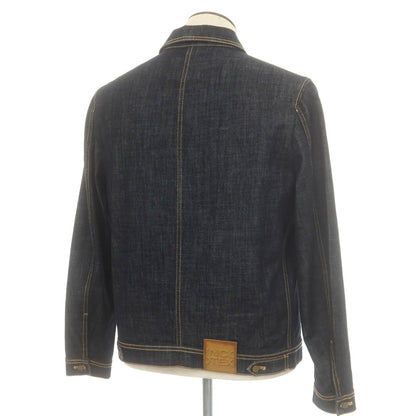 【新品】インコテックス ブルーディヴィジョン INCOTEX BLUE DIVISION ストレッチ コットン デニムジャケット ネイビー【 L 】【 状態ランクN 】【 メンズ 】