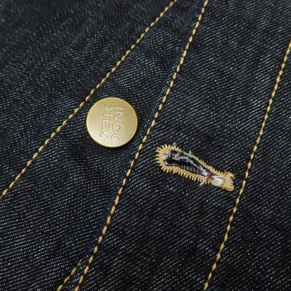 【新品】インコテックス ブルーディヴィジョン INCOTEX BLUE DIVISION ストレッチ コットン デニムジャケット ネイビー【 L 】【 状態ランクN 】【 メンズ 】
