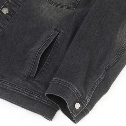 【新品】インコテックス ブルーディヴィジョン INCOTEX BLUE DIVISION ストレッチ コットン デニムジャケット ブラック【 L 】【 状態ランクN 】【 メンズ 】