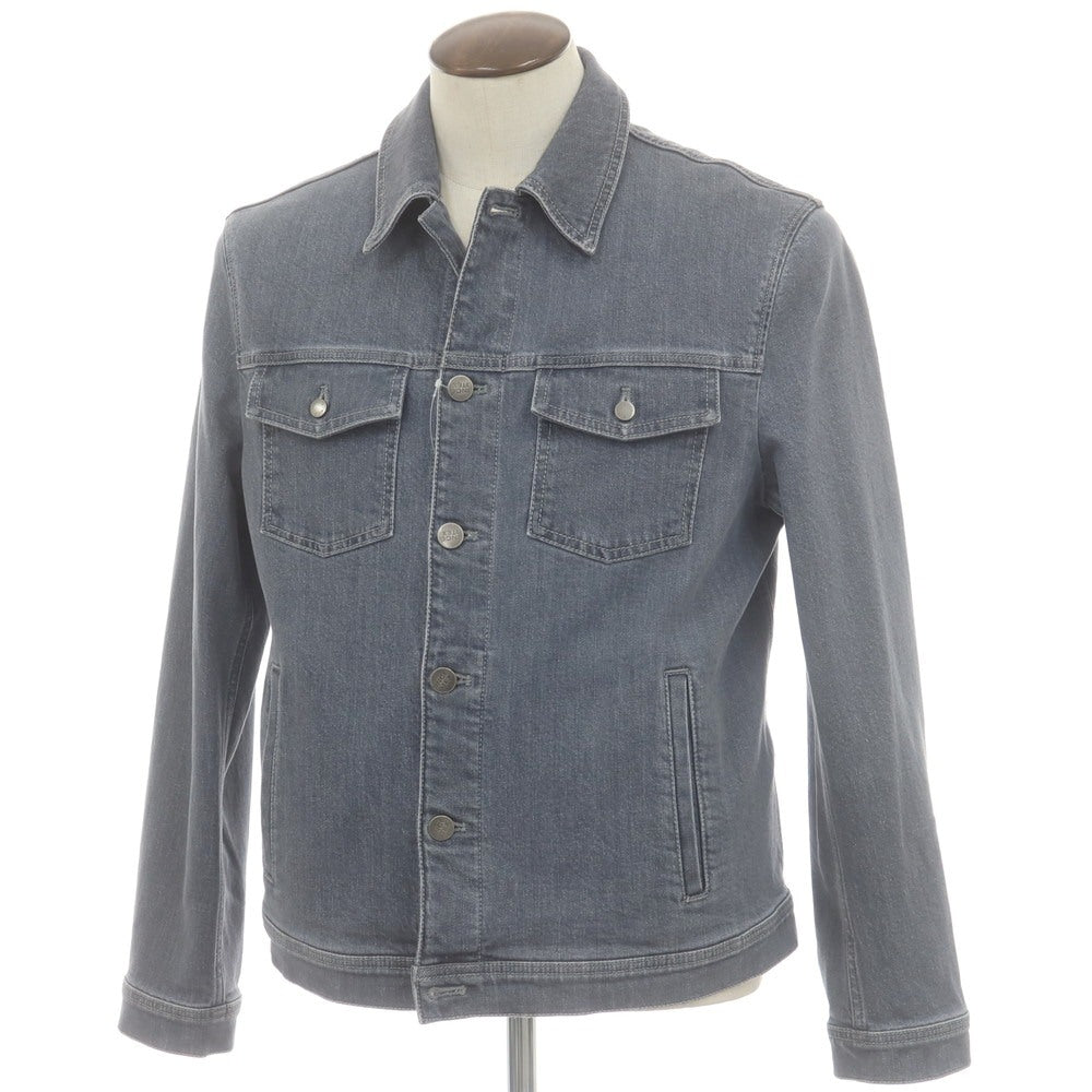 【新品】インコテックス ブルーディヴィジョン INCOTEX BLUE DIVISION ストレッチ コットン デニムジャケット グレー【 M 】【 状態ランクN 】【 メンズ 】