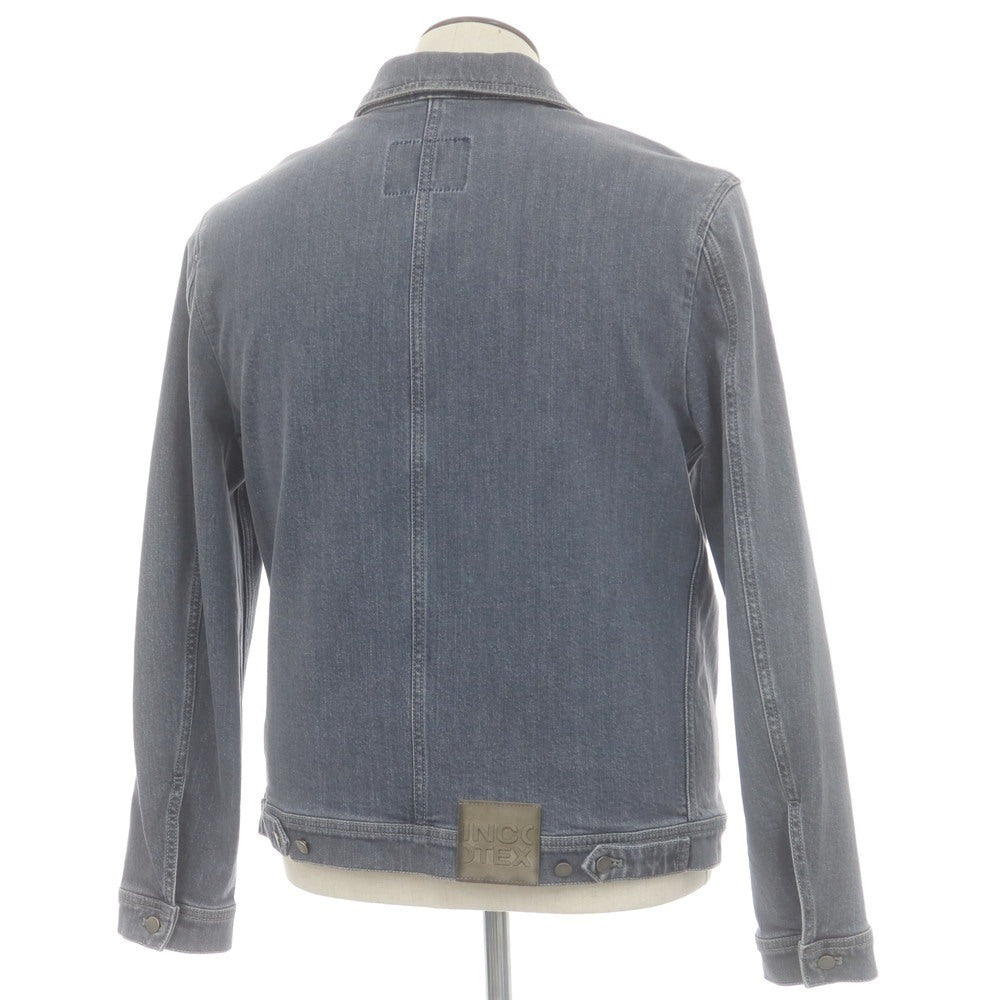 【新品】インコテックス ブルーディヴィジョン INCOTEX BLUE DIVISION ストレッチ コットン デニムジャケット グレー【 M 】【 状態ランクN 】【 メンズ 】