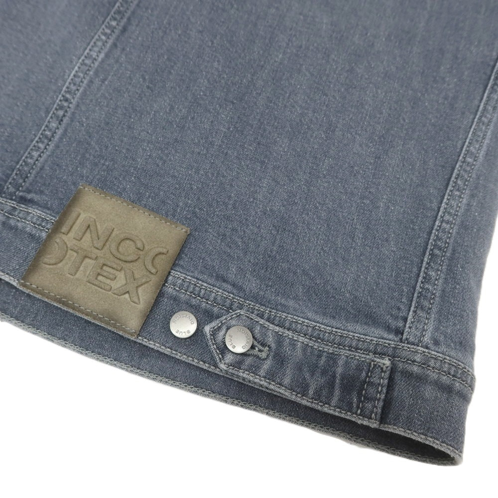 【新品】インコテックス ブルーディヴィジョン INCOTEX BLUE DIVISION ストレッチ コットン デニムジャケット グレー【 M 】【 状態ランクN 】【 メンズ 】