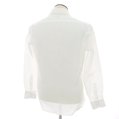 【新品】マリアサンタンジェロ Maria Santangelo MARCELLO メッシュコットン カジュアルシャツ ホワイト【 41 】【 状態ランクN 】【 メンズ 】