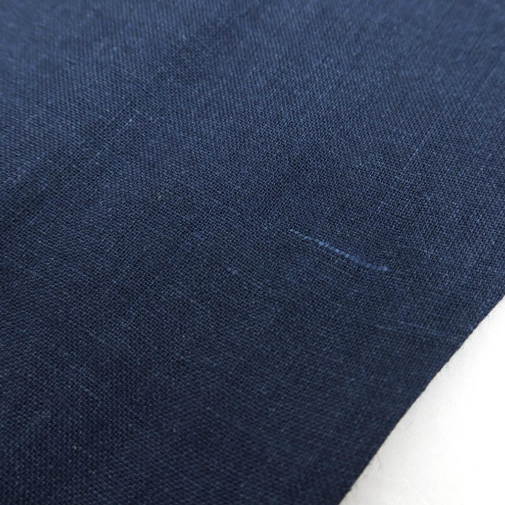 【新品】マリアサンタンジェロ Maria Santangelo MARCELLO リネン カジュアルシャツ ネイビー【 41 】【 状態ランクN 】【 メンズ 】