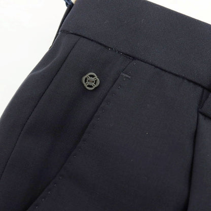 【新品】ジーティーアー G.T.A FEDERICO SLIM ウール ドレススラックスパンツ ダークネイビー【 46 】【 状態ランクN 】【 メンズ 】