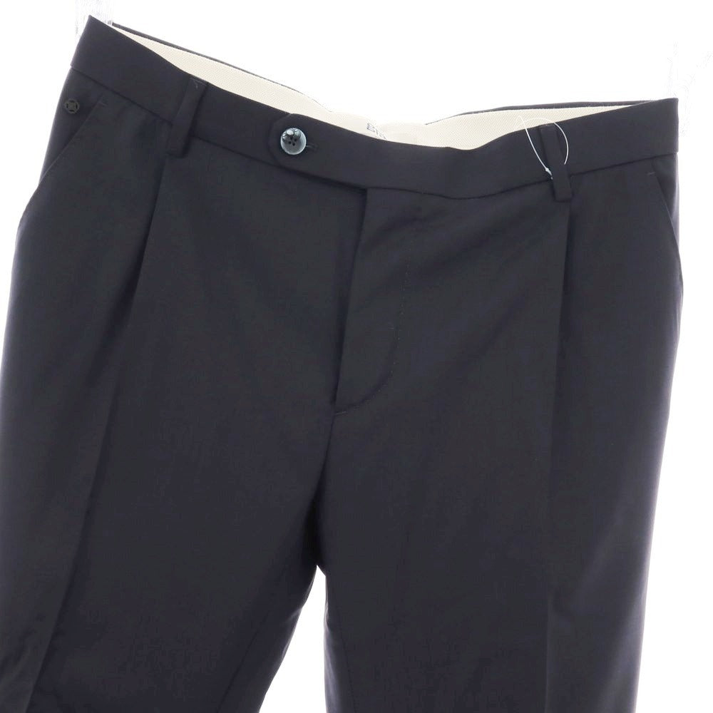【新品】ジーティーアー G.T.A FEDERICO SLIM ウール ドレススラックスパンツ ダークネイビー【 50 】【 状態ランクN 】【 メンズ 】