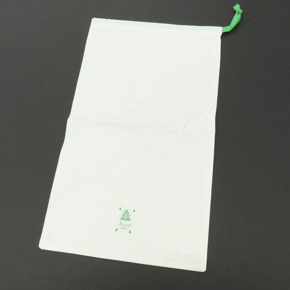 【新品】フィナモレ Finamore SERGIO リネン ストライプ カッタウェイ カジュアルシャツ ラベンダーxホワイト【 XS 】【 状態ランクN 】【 メンズ 】