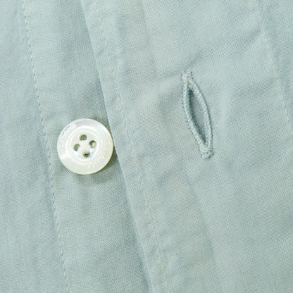 【新品】フィナモレ Finamore SERGIO Super Light Cotton カッタウェイシャツ ライトグリーン【 S 】【 状態ランクN 】【 メンズ 】