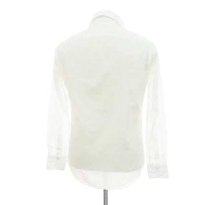 【新品】フィナモレ Finamore SERGIO Super Light Cotton カッタウェイシャツ ホワイト【 XS 】【 状態ランクN 】【 メンズ 】