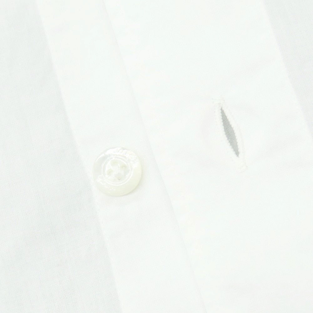 【新品】フィナモレ Finamore SERGIO Super Light Cotton カッタウェイシャツ ホワイト【 M 】【 状態ランクN 】【 メンズ 】