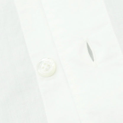 【新品】フィナモレ Finamore SERGIO Super Light Cotton カッタウェイシャツ ホワイト【 M 】【 状態ランクN 】【 メンズ 】