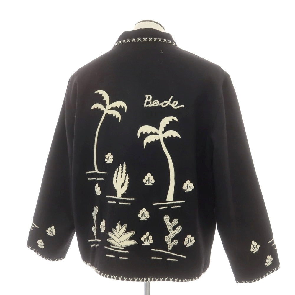 【中古】ボーディ BODE ウール メキシカンジャケット ブラック【 XL/XXL 】【 状態ランクB 】【 メンズ 】